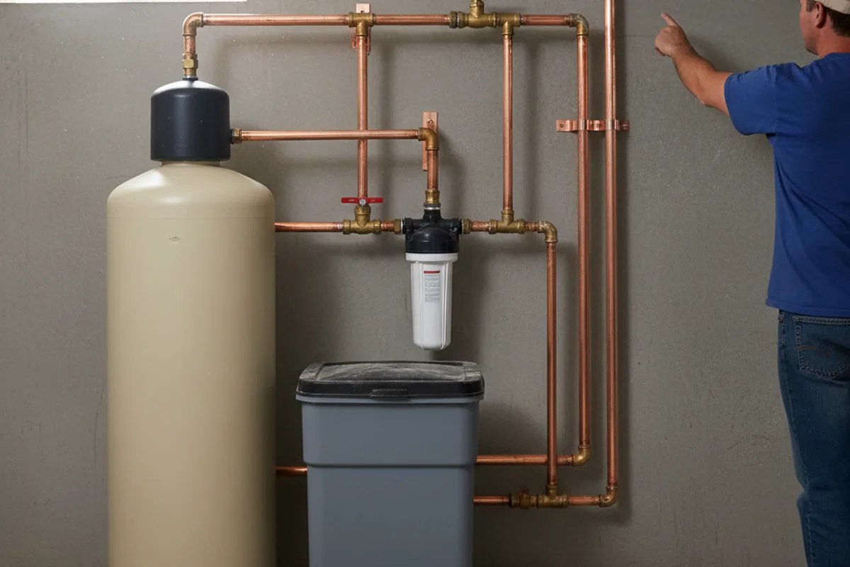 Whole-house water treatment system installed in West Lebanon